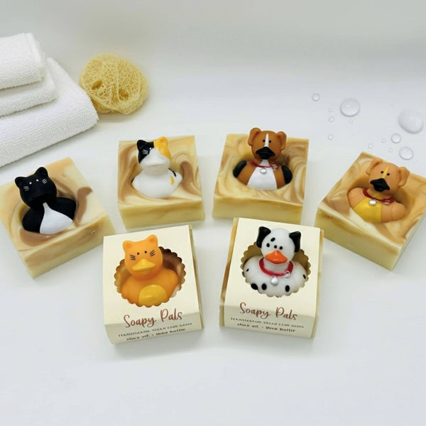 Soapy Pals Handmade Soap Bar for Kids VEGAN COLD PROCESS