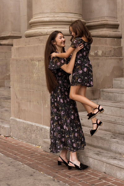 Teen Blakely Dress in Belladonna Bloom