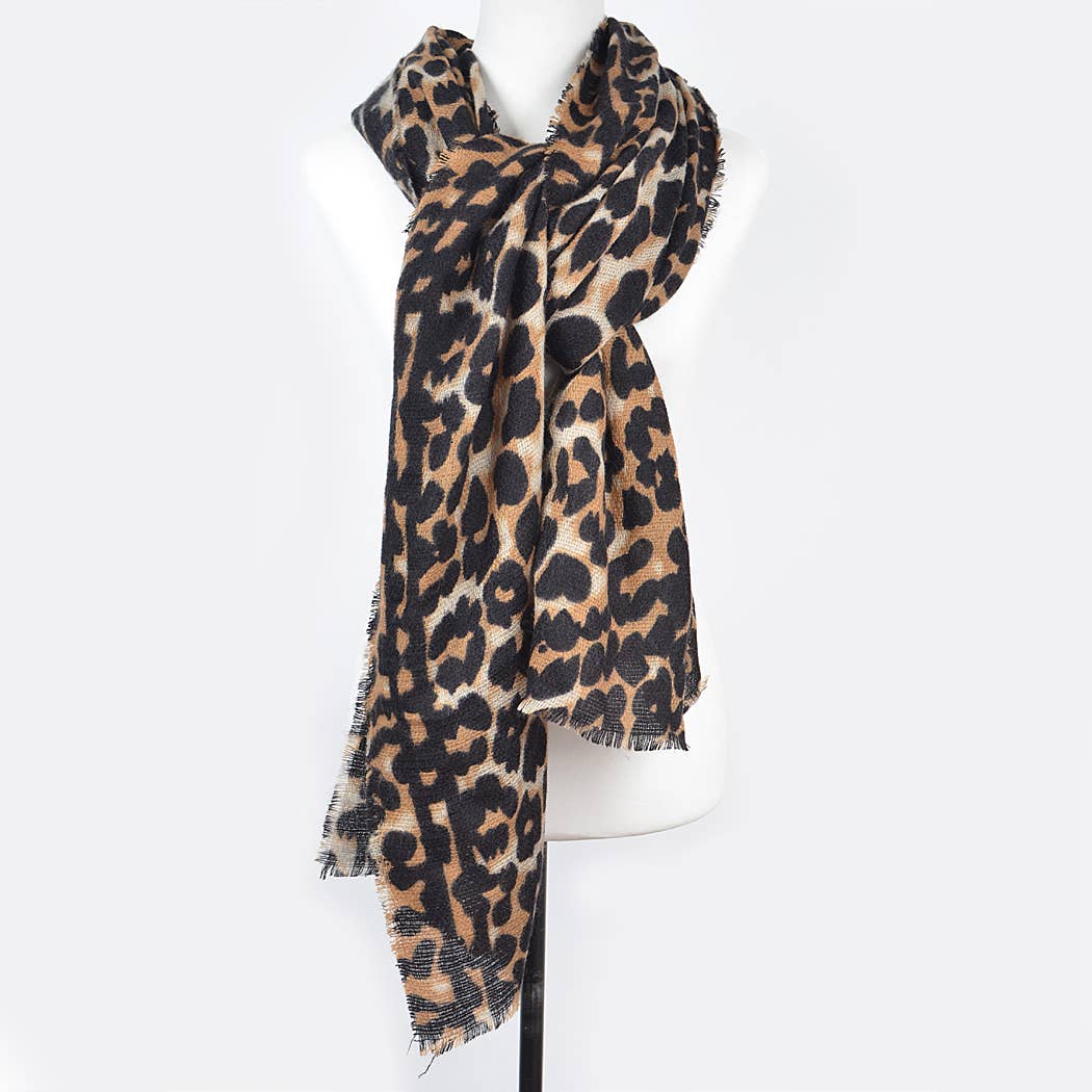 Leopard Fashionable Scarf: Leopard