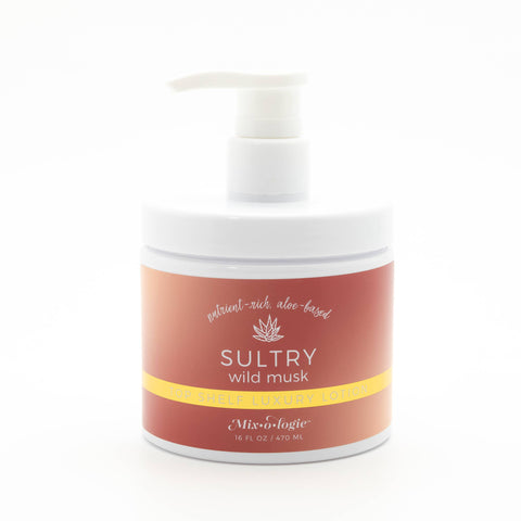 Sultry (wild musk) Top Shelf Luxury Lotion (16 oz. Tub) - Lulu Bella Boutique