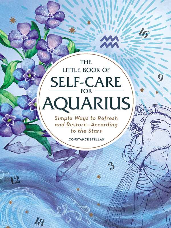 Little Book of Self-Care for Aquarius by Constance   Stellas: Hardcover; 160 pages / English