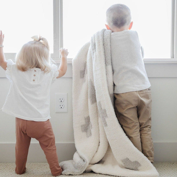 DOUBLE-LAYER BAMBONI® RECEIVING BLANKETS: Petal Double Layer