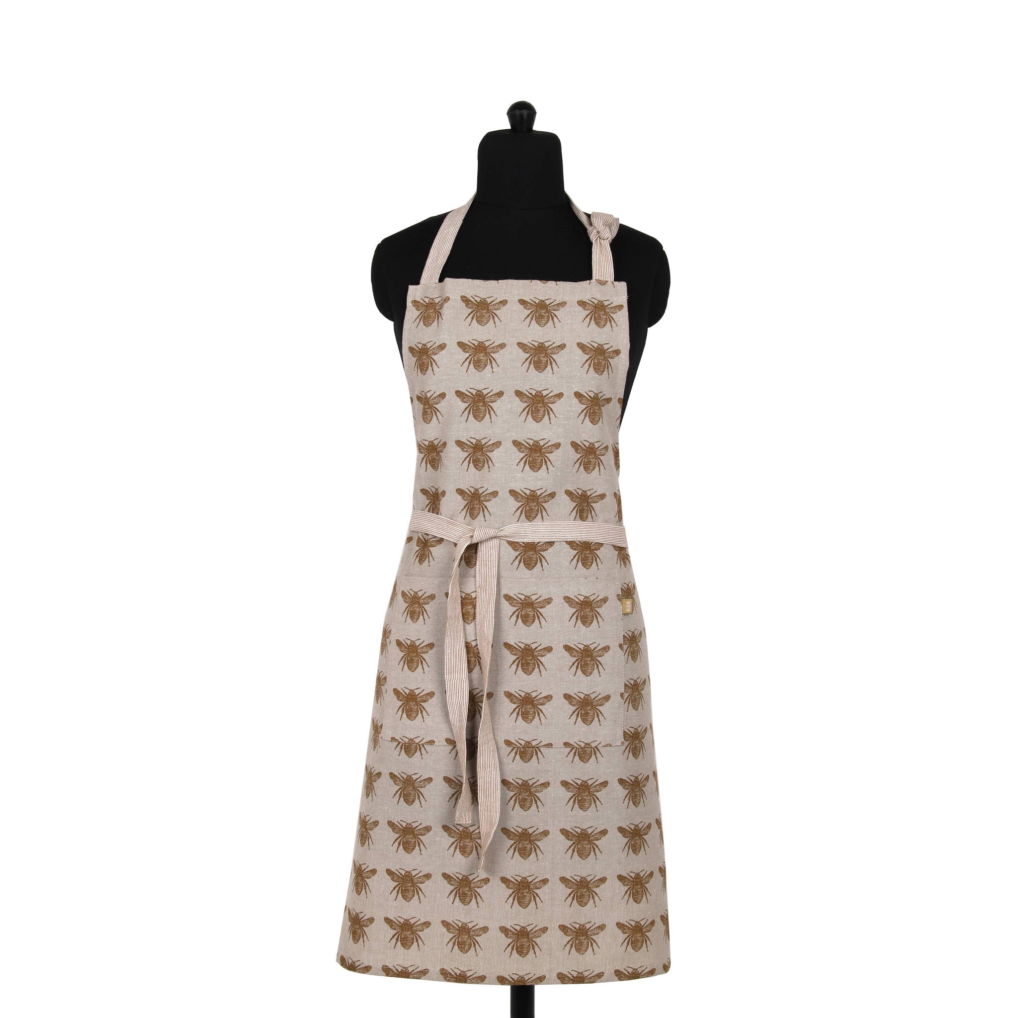 Bee Apron Mustard Yellow - Lulu Bella Boutique