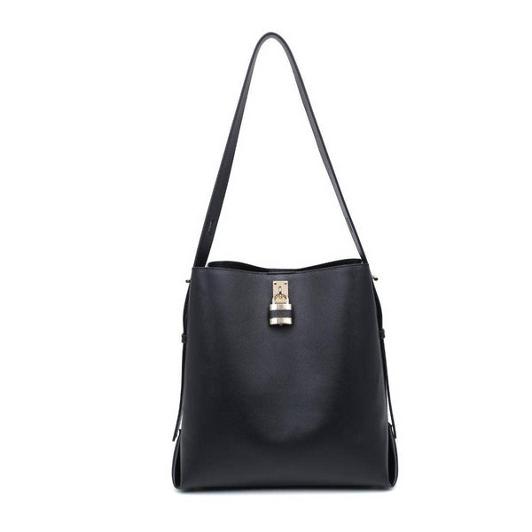 Caroline Hobo: Black - Lulu Bella Boutique