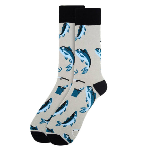 Men's Fish Novelty Socks - NVS1913