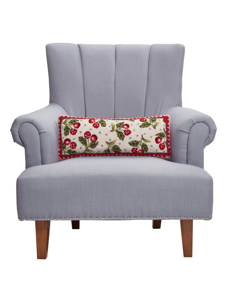 Sweet Cherry Hook Pillow - Suzanne Nicoll - Lulu Bella Boutique