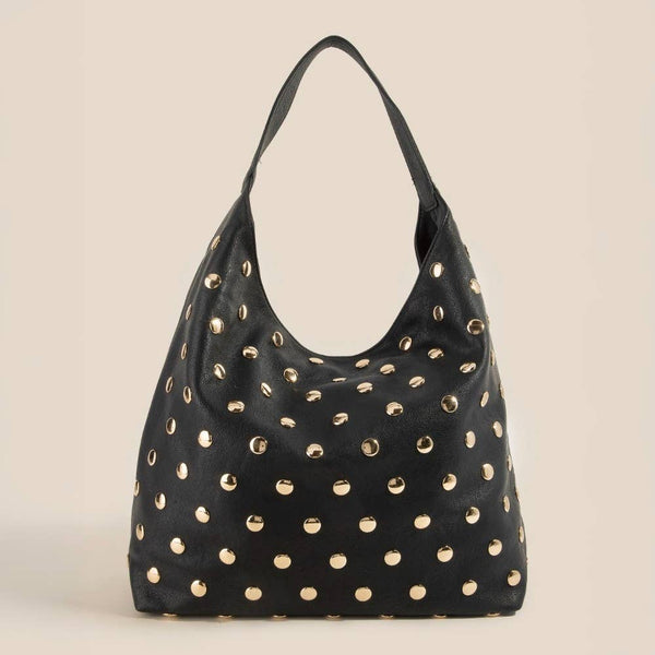 Studded Leather Handbag: SBK