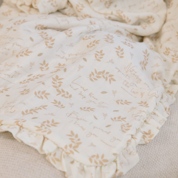 VICTORIA LAWSON BAMBOO RAYON MUSLIN/LUSH BLANKETS: Receiving