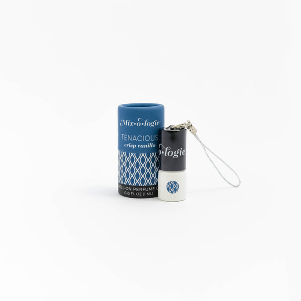 Tenacious (crisp vanilla) Keychain Mini Rollerball (1 mL)