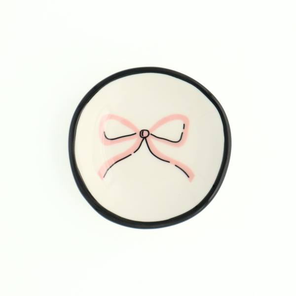 Pink Bow - Ring Dish - Lulu Bella Boutique