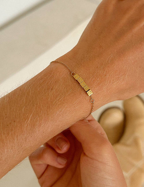 Loved Chain Bracelet - Lulu Bella Boutique