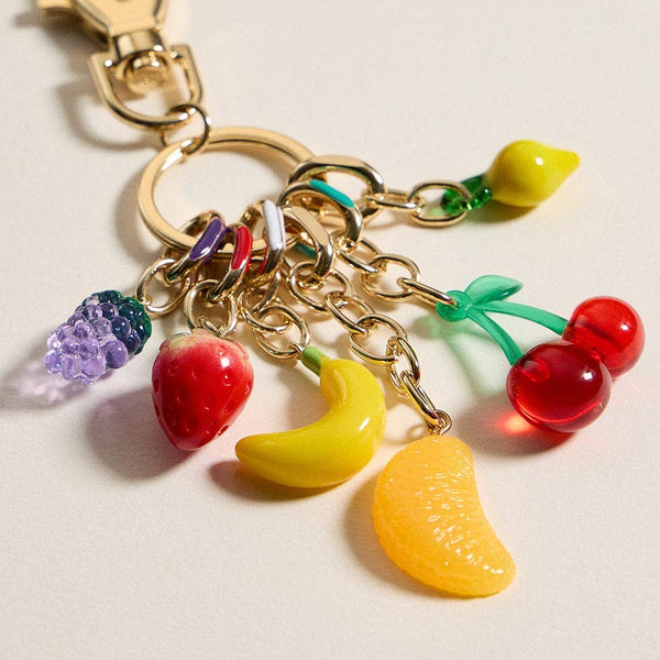 Fruit Charm Embellished Keychain / Bag Charm - Lulu Bella Boutique