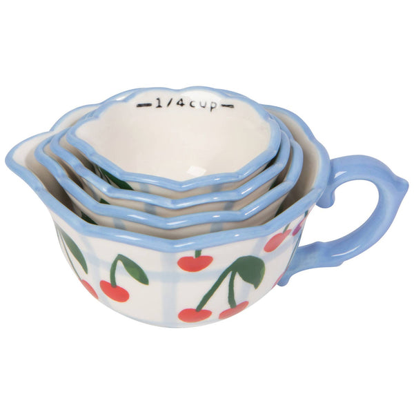 Very Cherry Measuring Cups Set of 4 - Lulu Bella Boutique