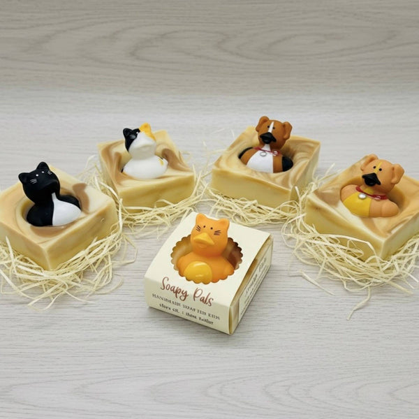 Soapy Pals Handmade Soap Bar for Kids VEGAN COLD PROCESS
