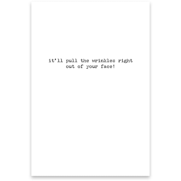 Go Braless Greeting Card - Lulu Bella Boutique