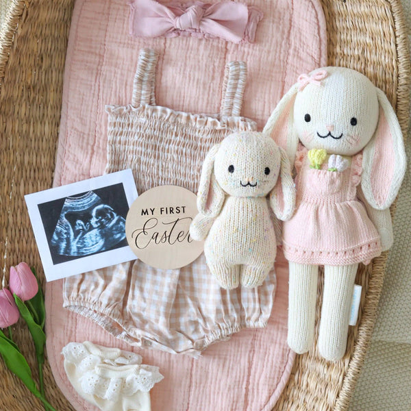 Clover the bunny (blossom): Little - 13" - Lulu Bella Boutique