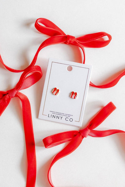 Screwback Stud Earrings - Present