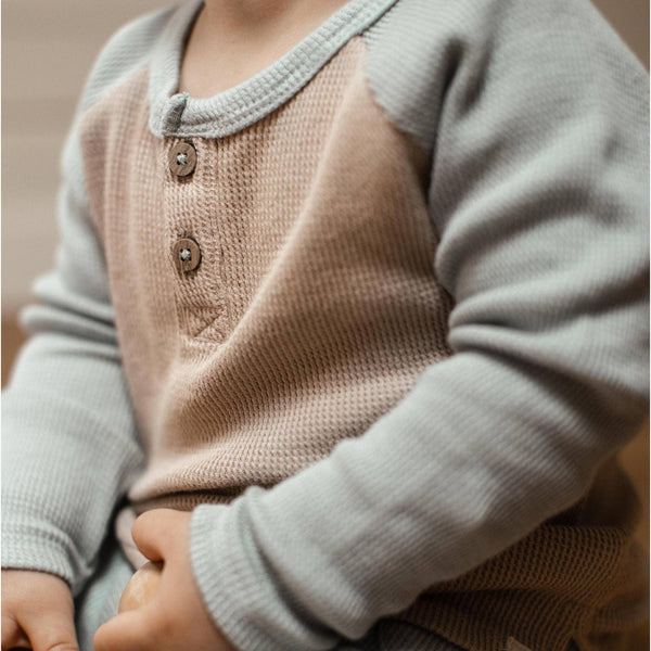 Organic Thermal Boy Tee & Pants Set