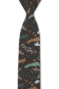 Lure - Navy Fishing Tie: 3.25" Standard Tie
