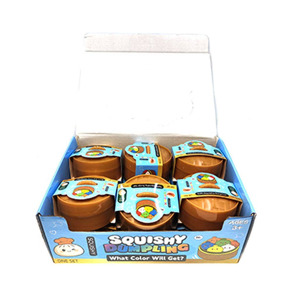 Steamed Bao Bun Dumpling Squeeze Squishy Stress Relief Toy