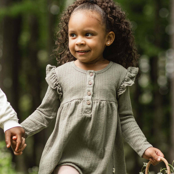 Budding Beauty Toddler Tunic Set: Tranquility