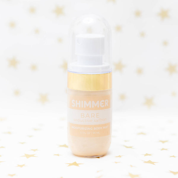 Bare (seductive saffron) | SHIMMER Body Mist - Lulu Bella Boutique