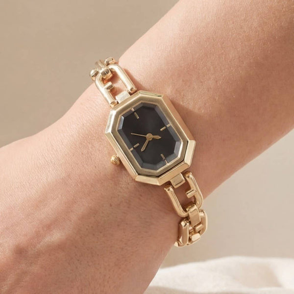Octagon Case Chain Link Watch: GBK - Lulu Bella Boutique