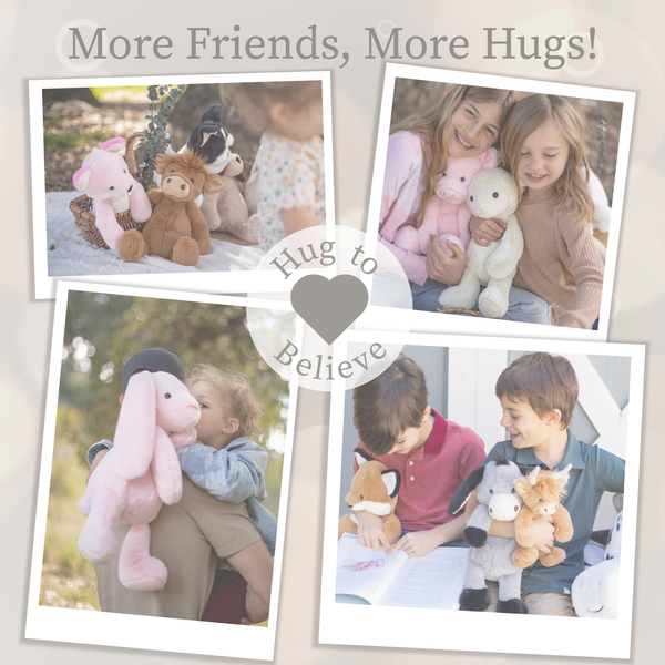 World's Softest Lushee 16 inch - Karing Kitty WHT Plush Toy - Lulu Bella Boutique