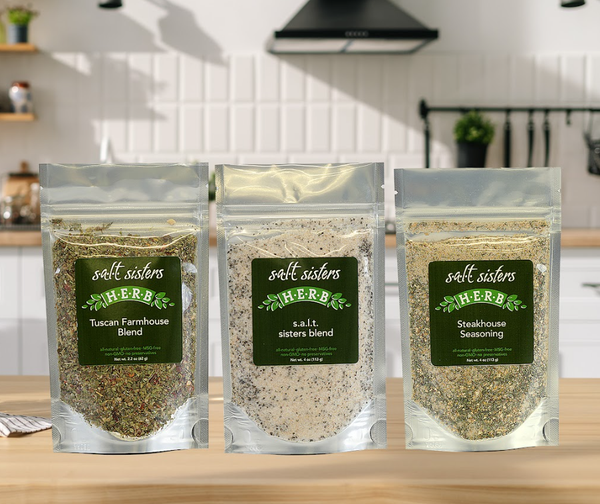 Herb, Spice & Salt Blend - Steakhouse Seasoning - 4 oz