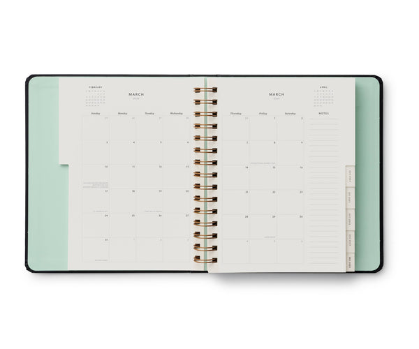 2024 Flores 17-Month Covered Planner