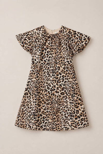 Teen Tallulah Dress in Leopard - Lulu Bella Boutique