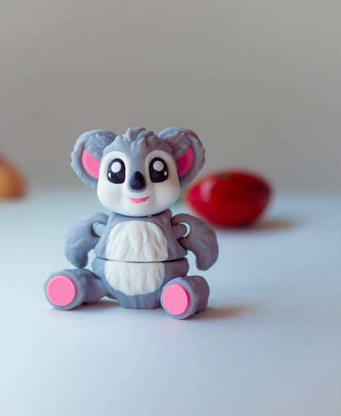 Koala 3D Printed Articulated Fidget Toy: Baby - 2.5" - Lulu Bella Boutique