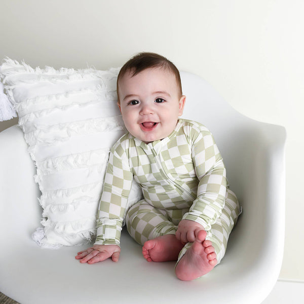 Bamboo Baby Pajama Sleepies Little Baby Zip Graham: 18-24m