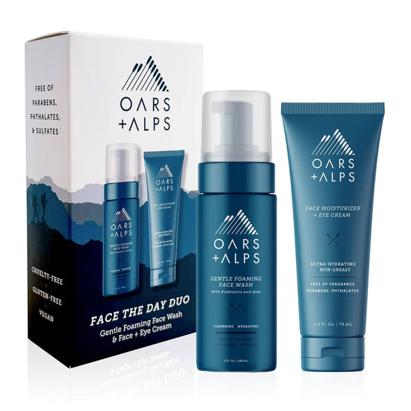 Face the Day Duo Kit Men's Face Cleansing Gift Set