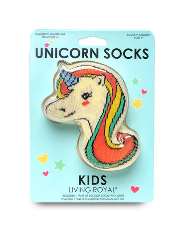 3D Packaged Crew Socks - Kids - Unicorn - "Stay Magical"