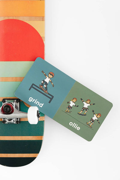 Skater Baby- Board Book - Lulu Bella Boutique