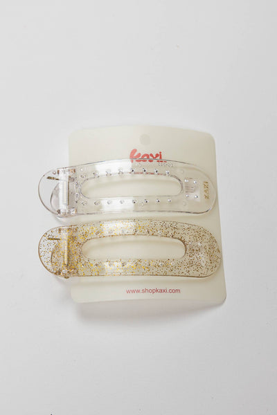 LAY DOWN CLAW 2-PACK: LIGHT BLUE + LIGHT PINK - Lulu Bella Boutique