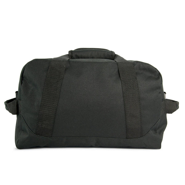 DALIX 14" Small Duffle Bag Two Toned Gym Travel Bag: White - Lulu Bella Boutique