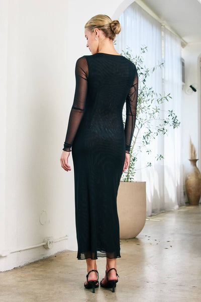 Night Out Mesh Dress - Lulu Bella Boutique