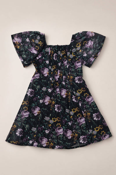 Teen Blakely Dress in Belladonna Bloom