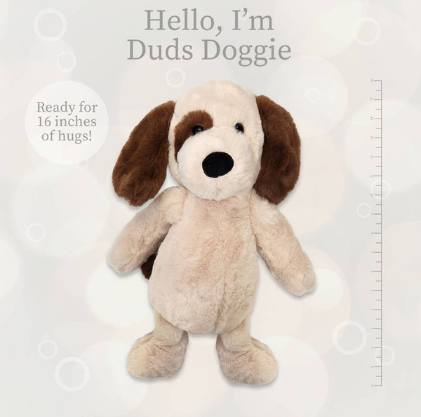 World's Softest 16-inch Duds Doggie Plush Toy for Kids - Lulu Bella Boutique