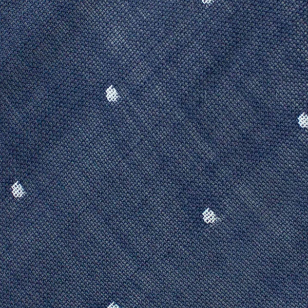 Navy Dot Men's Tie: Mens Big & Tall - 3" wide x 62" long