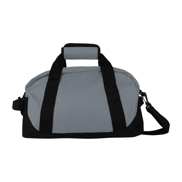 DALIX 14" Small Duffle Bag Two Toned Gym Travel Bag: White - Lulu Bella Boutique
