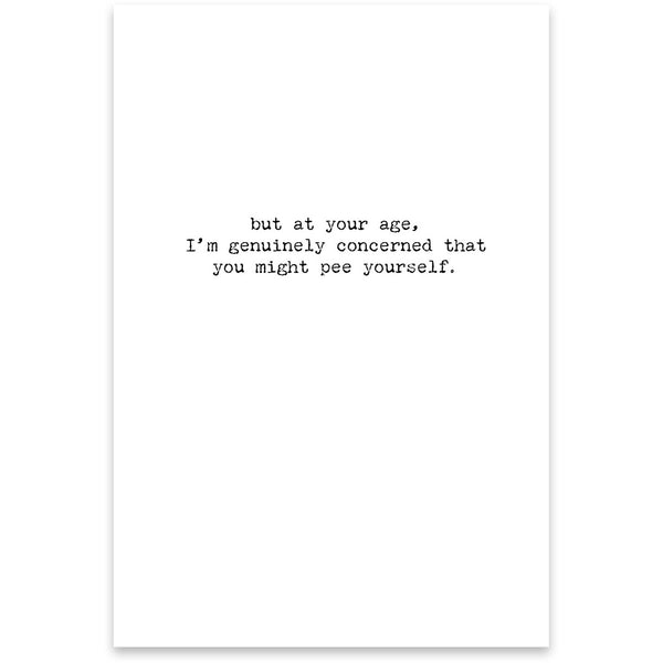 Funny Card Greeting Card - Lulu Bella Boutique