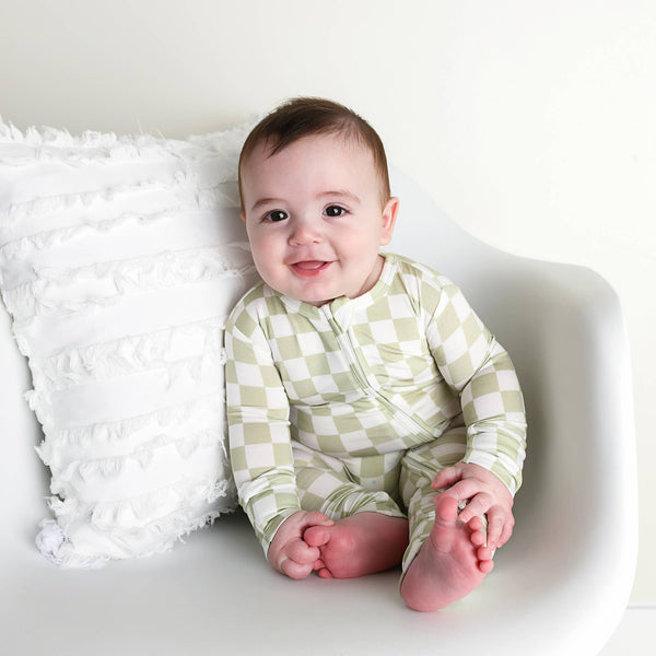 Bamboo Baby Pajama Sleepies Little Baby Zip Graham: 18-24m