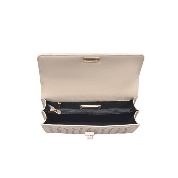 Lulu Woven Crossbody: Natural - Lulu Bella Boutique