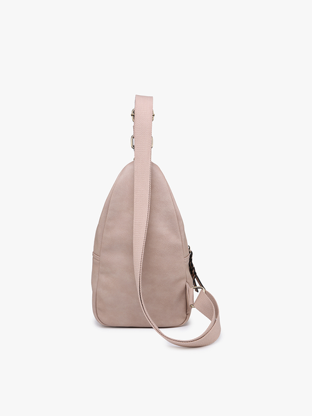 M2342 Nikki Dual Compartment Crossbody Sling Bag: Cow - Lulu Bella Boutique