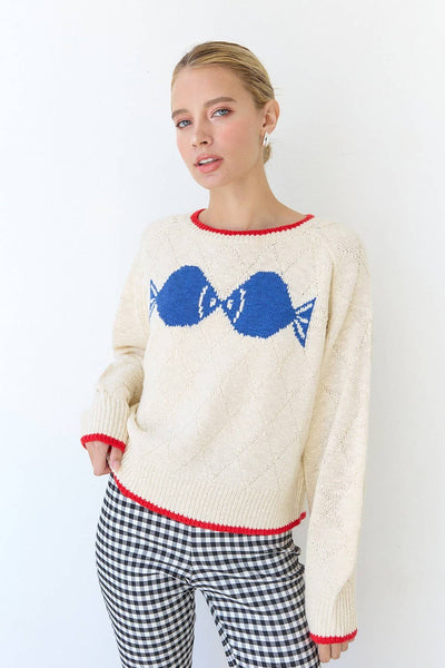 Kissing Fish Sweater