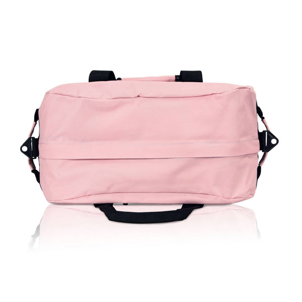 DALIX 18" Two Tone Duffle Bag: Pink - Lulu Bella Boutique