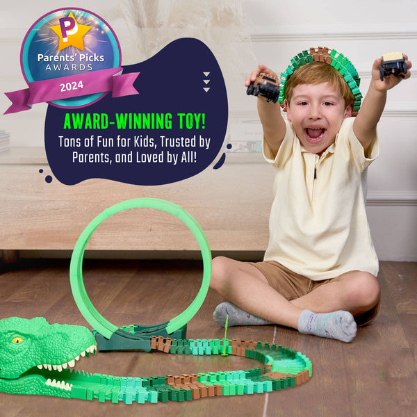 Ultimate Glows Dino Race Track - The Perfect Christmas Gift